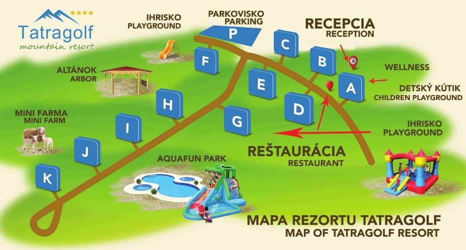טטרנסקה לומניקה Tatry Panorama Apartmany Tatragolf מראה חיצוני תמונה